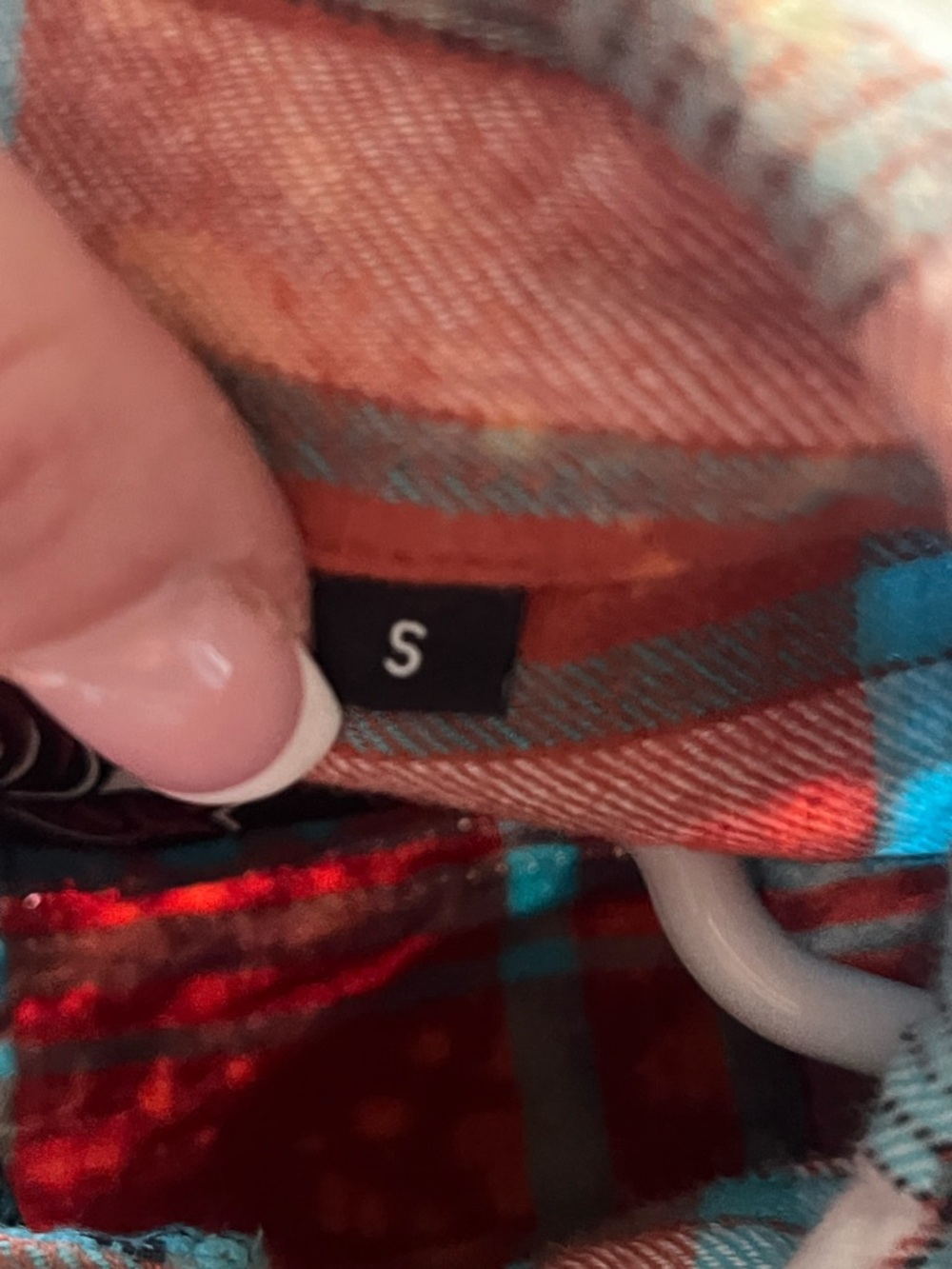 Angry Minnow clothing Plaid Flannel Shirt with 'Life Is Better at the Lake' - Picture 4 of 5